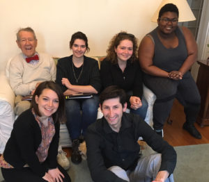 top: Smiley Ruggles, Hannah Hanson, Kate Stringer, Marian Heman-Ackah; bottom: Madeleine Ruth, Michael Herschberg